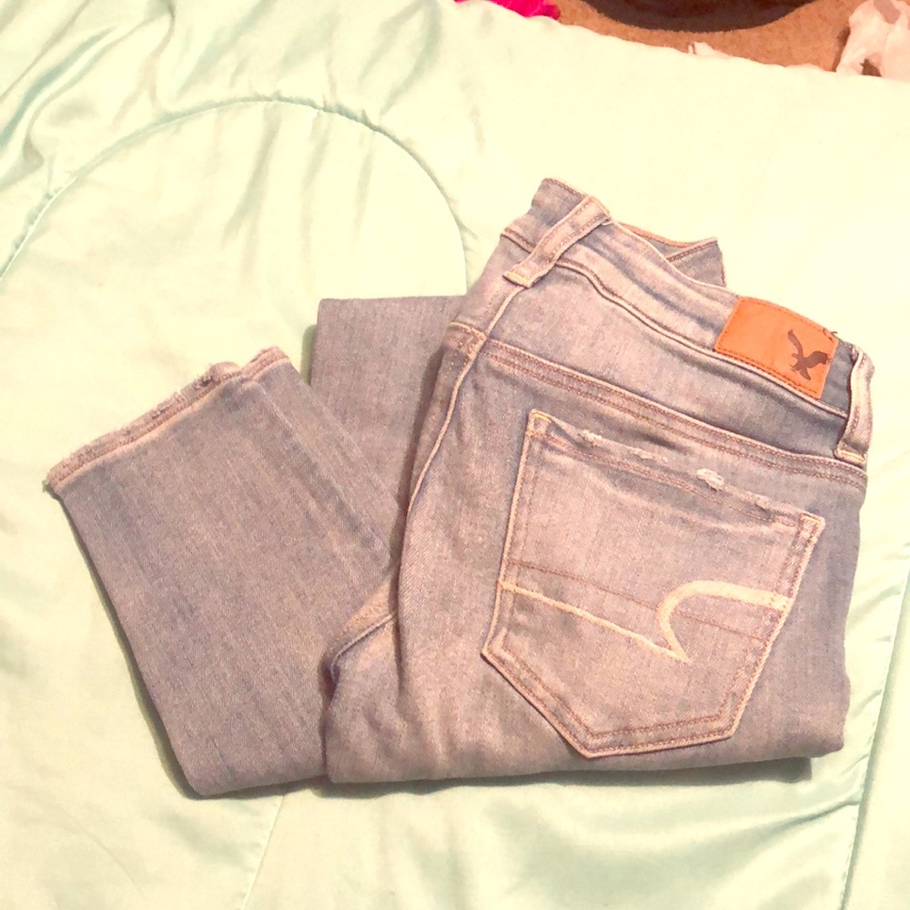 American eagle super super skinny jeggings